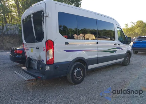 2017 Ford Transit-150 z USA, uszkodzony, nr VIN 1FTYE2CM1HKB43408